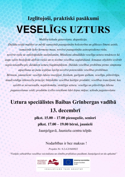 veselīgs uzturs