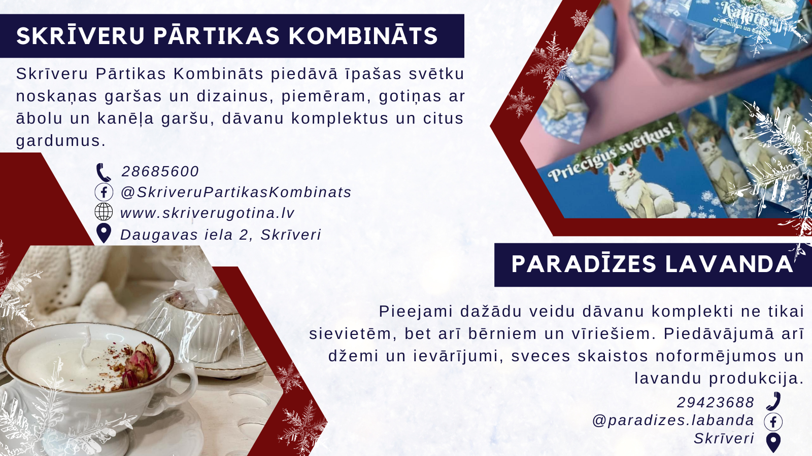 Skrīveru pārtikas kombināts un Paradīzes lavanda