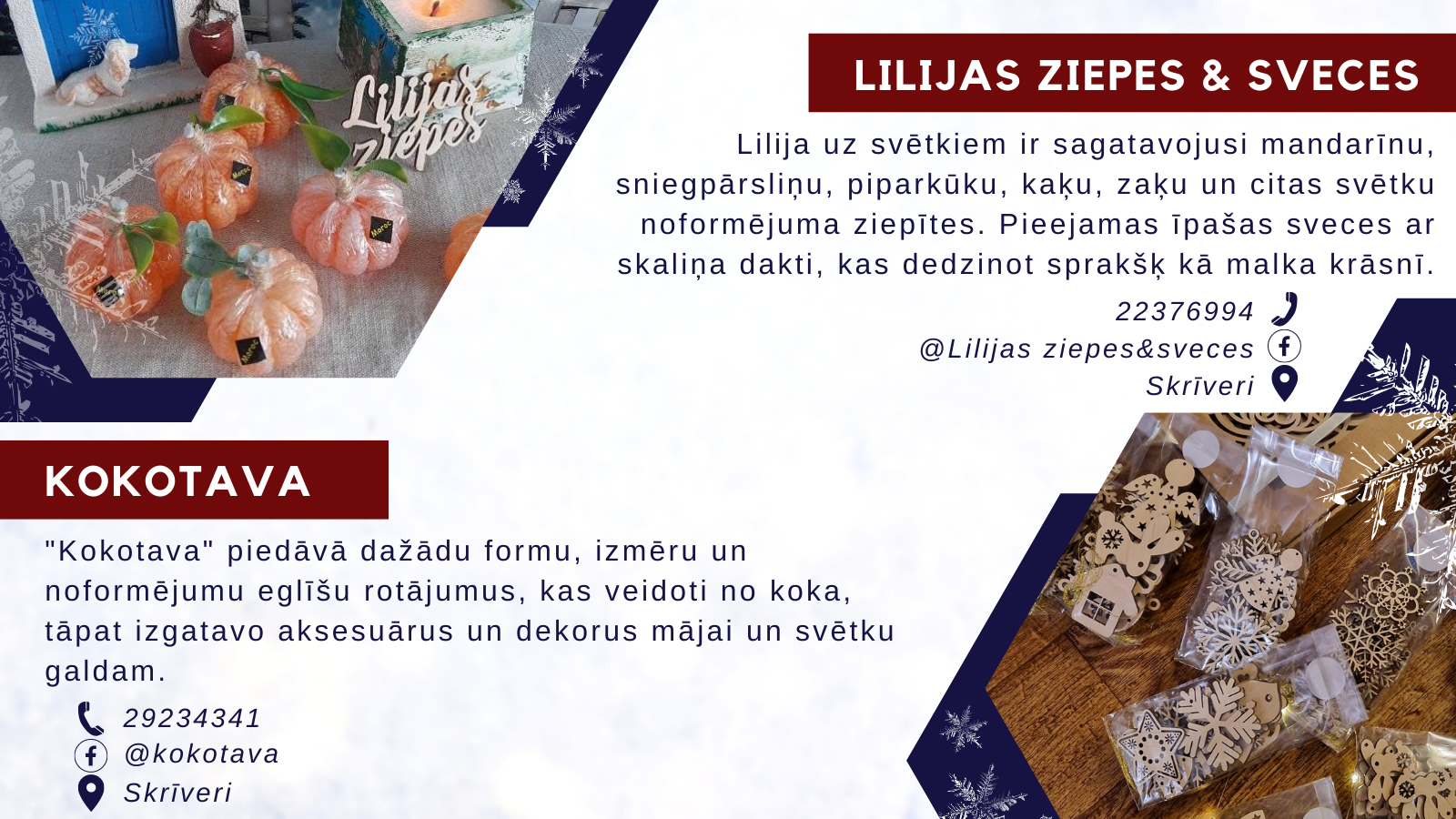 Lilijas ziepes & sveces un Kokotava