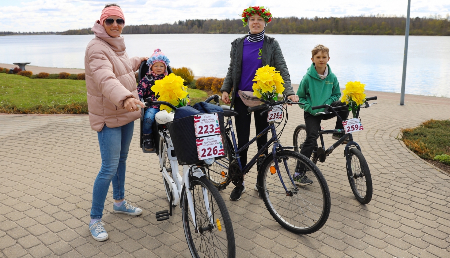 Neatkarības velobrauciens Pļaviņās