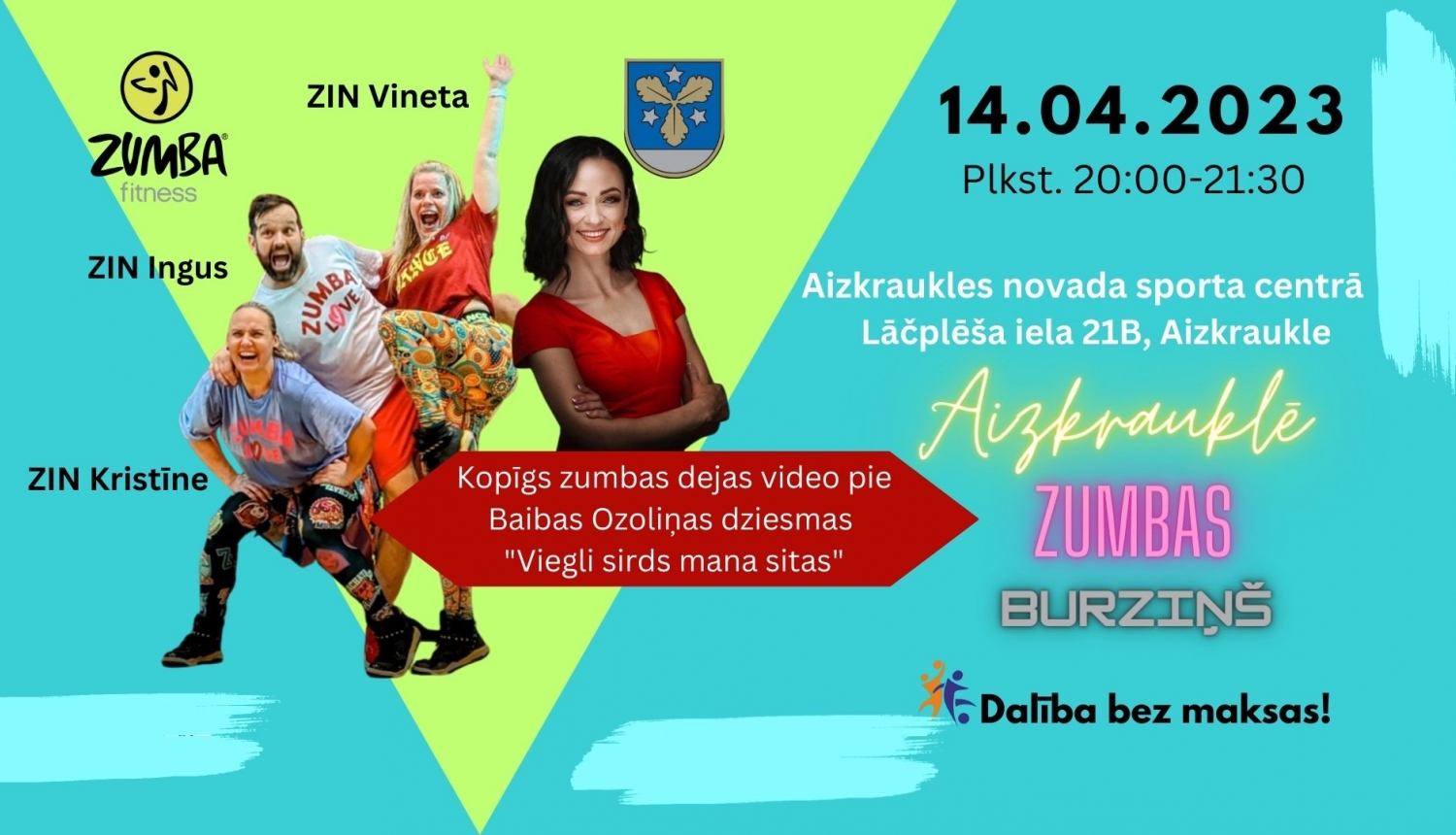 zumbas kokteilis afiša