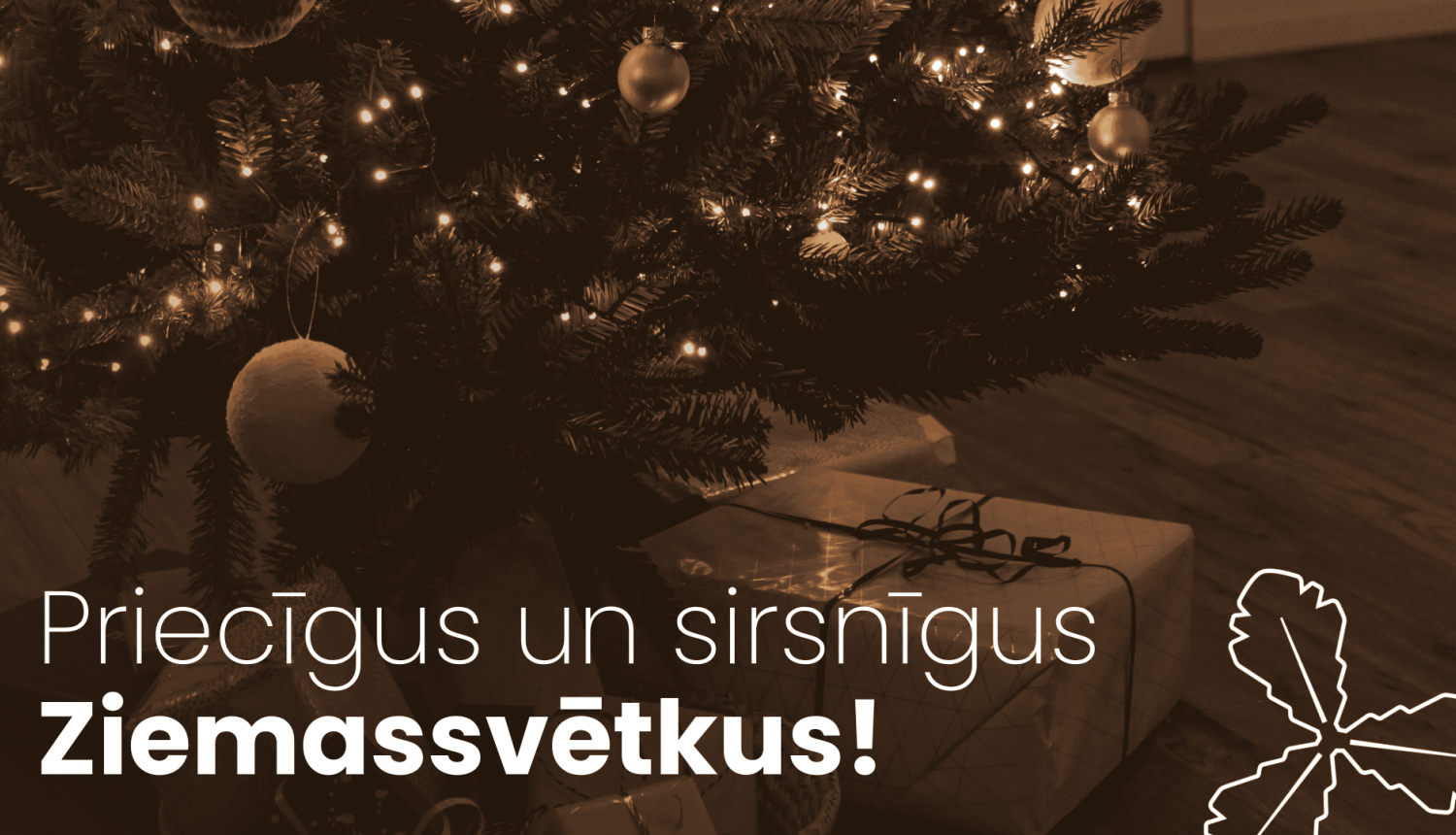 Priecīgus un sirsnīgus Ziemassvētkus!