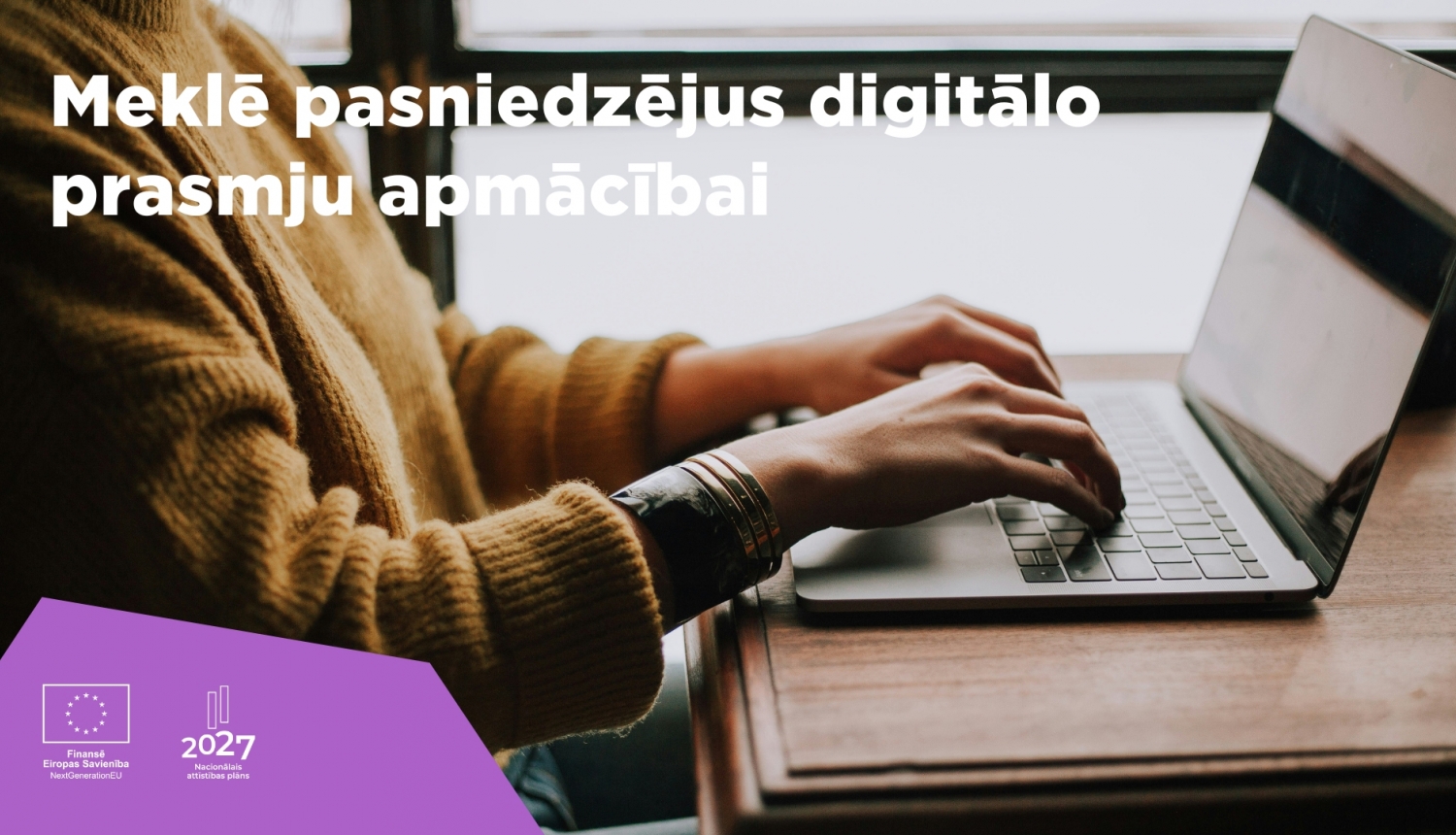 Meklē pasniedzējus digitālo prasmju apmācībai