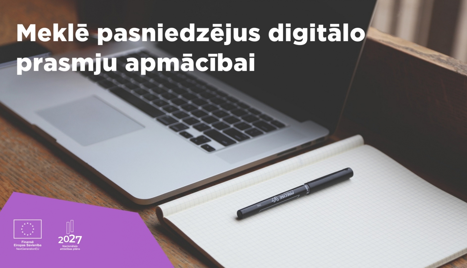 Aicinām pasniedzējus pieteikties dalībai digitālo prasmju projektā