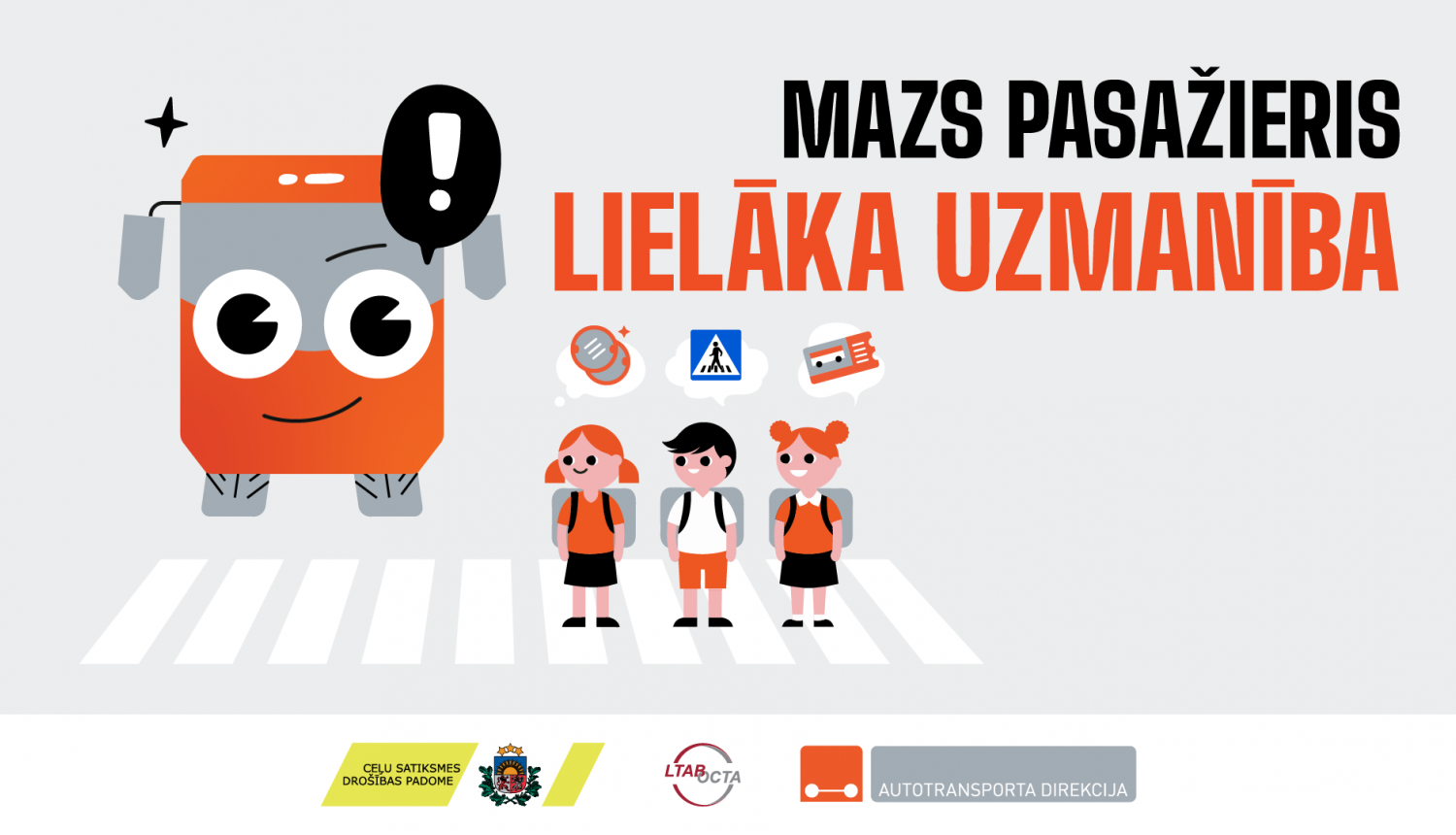 ATD uzsāk kampaņu “Mazs pasažieris – lielāka uzmanība!”