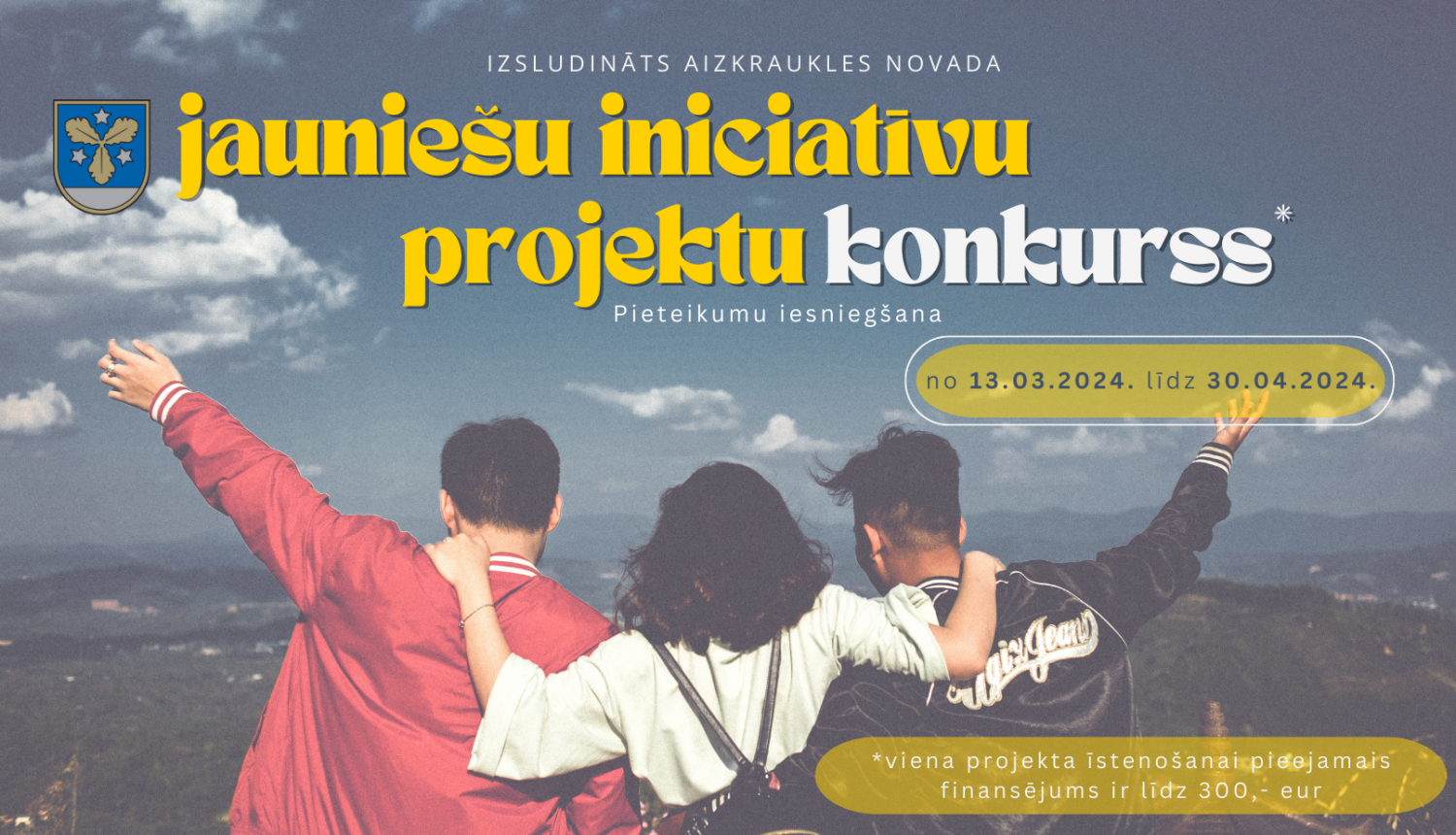 jauniešu iniciatīvu projektu konkurss