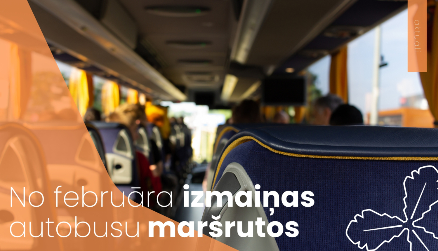 izmaiņas autobusu maršrutos