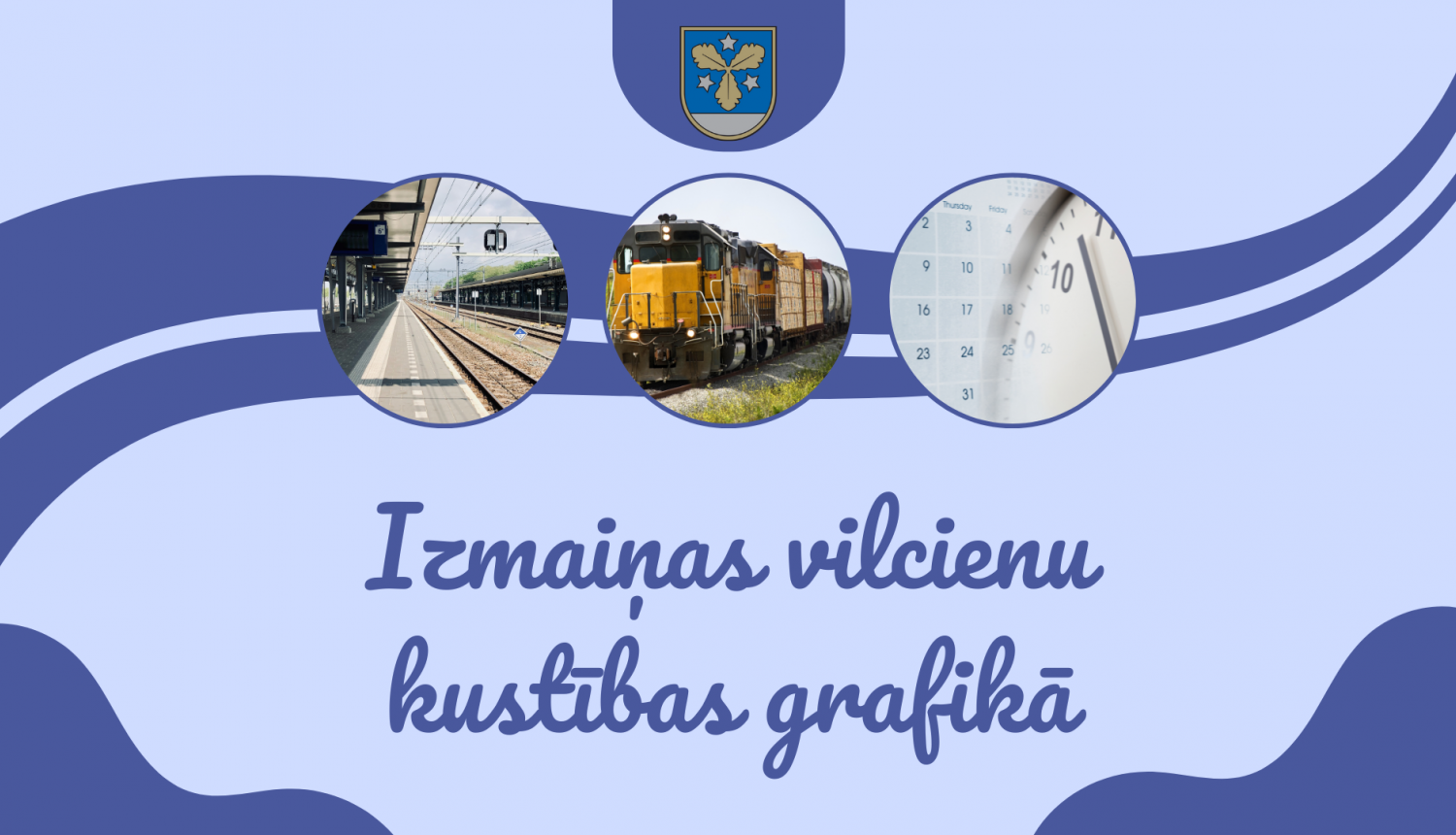 Izmaiņas vilcienu kustības grafikā