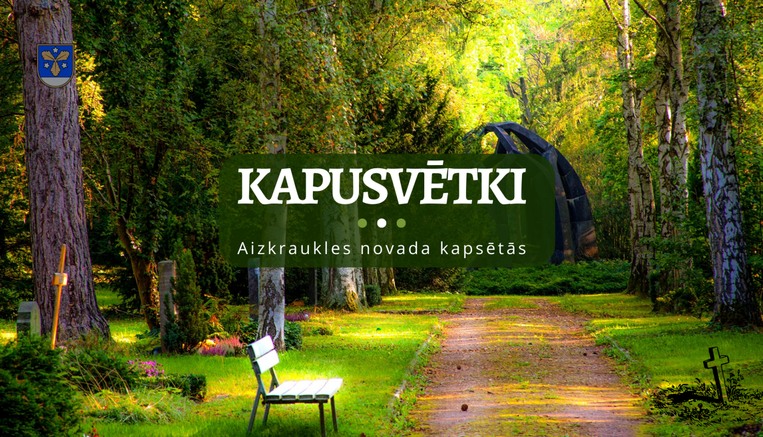 Kapusvētki Aizkraukles novada kapsētās