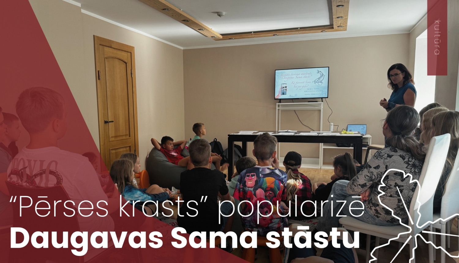 "Pērses krasts" popularizē Daugavas Sama stāstu