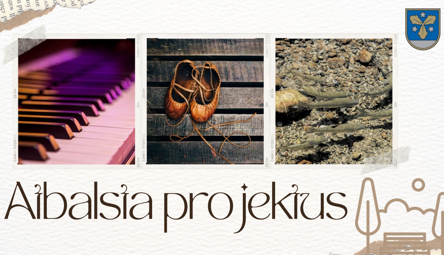 atbalsta projektus