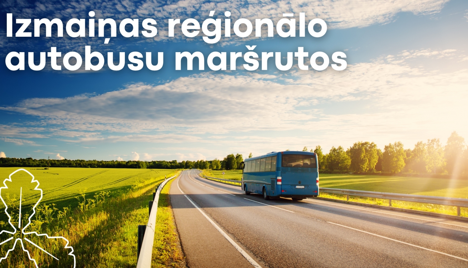 autobuss brauc pa šoseju