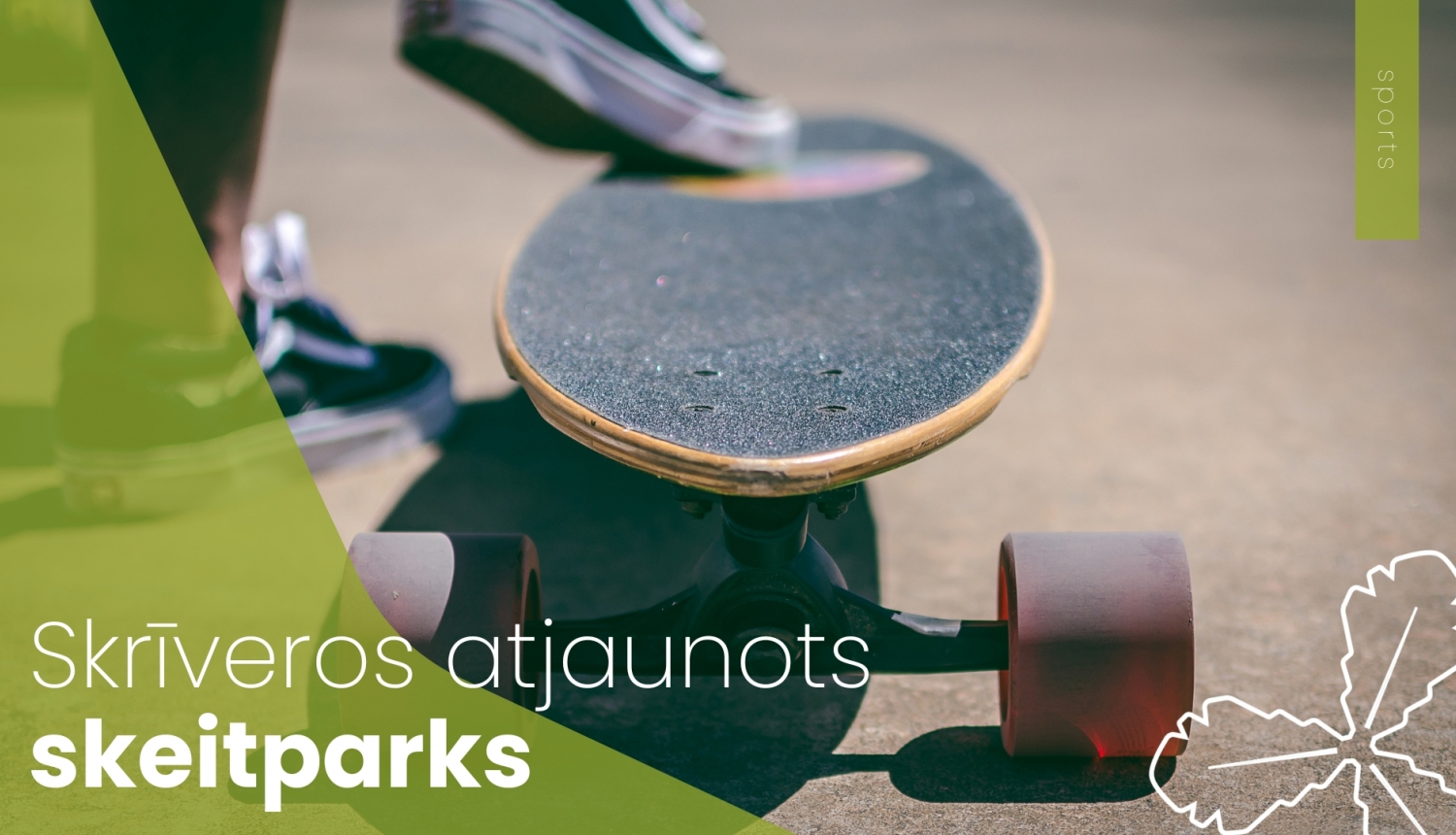 Skrīveros atjaunots skeitparks