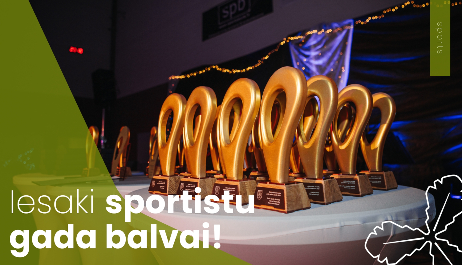 Iesaki sportistu gada balvai