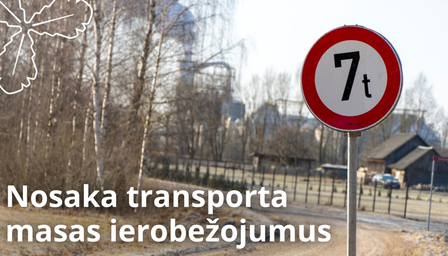 nosaka transporta masas ierobežojumus